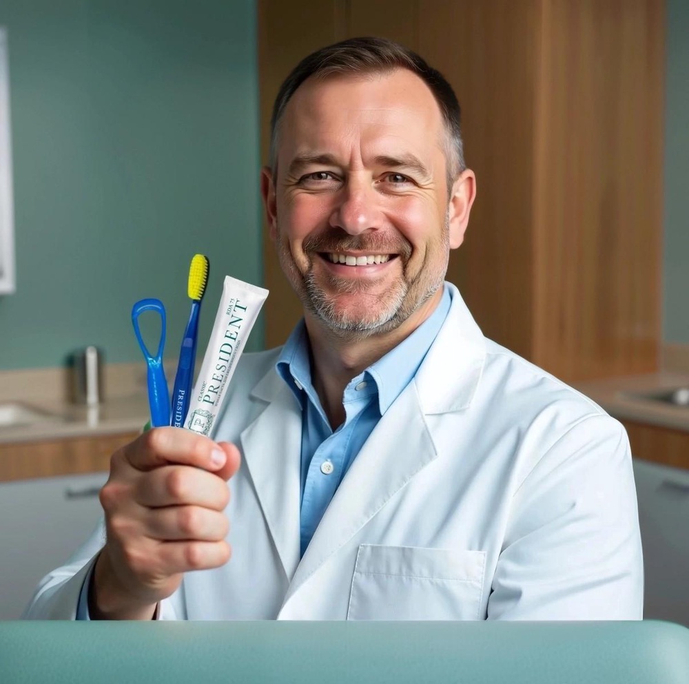 Подписка на зубной набор от стоматолога